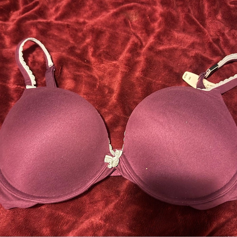 Victoria's Secret Body by Victoria Push-Up Burgundy Bra
